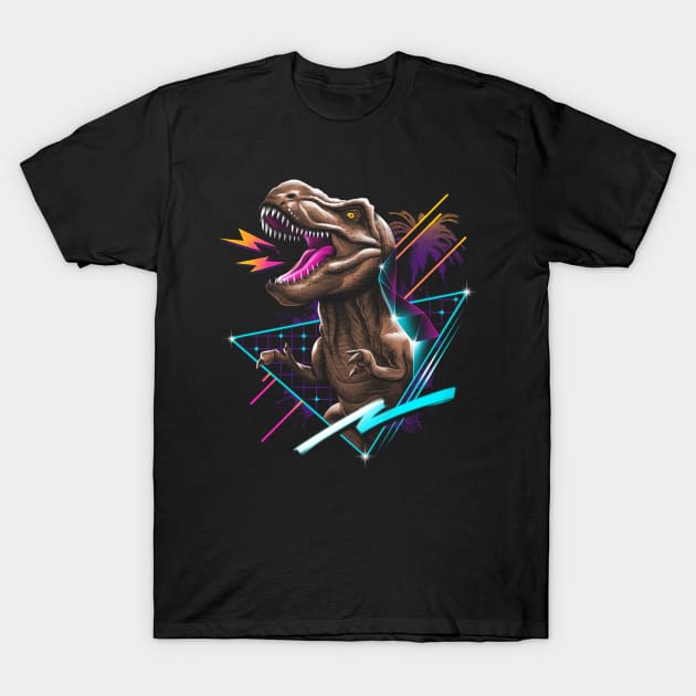 Rad T-Rex T-Shirt by Vincent Trinidad Art